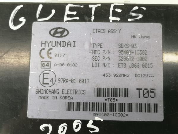 Centralina do fecho central HYUNDAI Getz (TB) Imagem-1 Centralina do fecho central HYUNDAI Getz (TB) Imagem-1