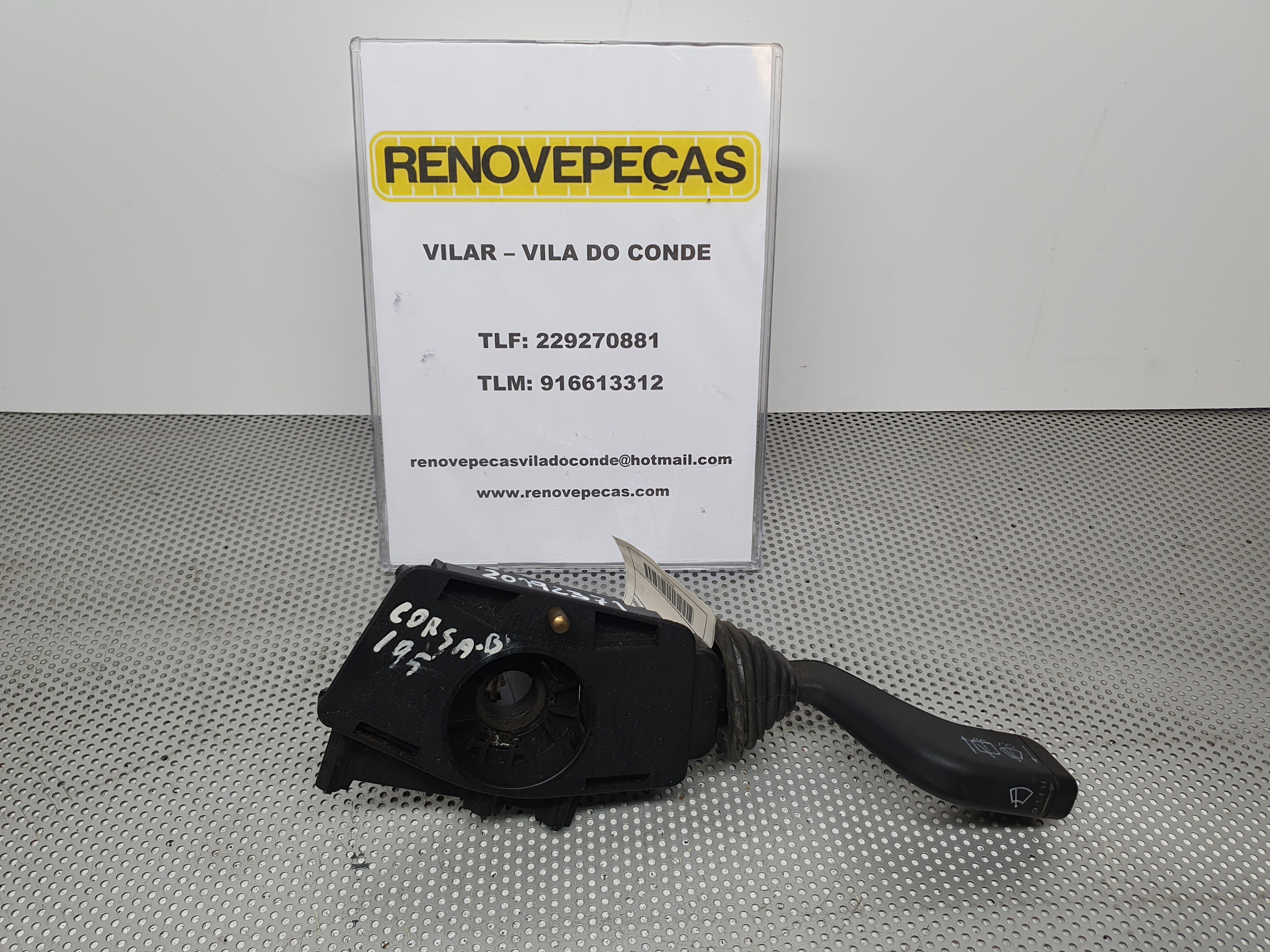 Conjunto / manetes de luzes e limpa vidros OPEL Corsa B