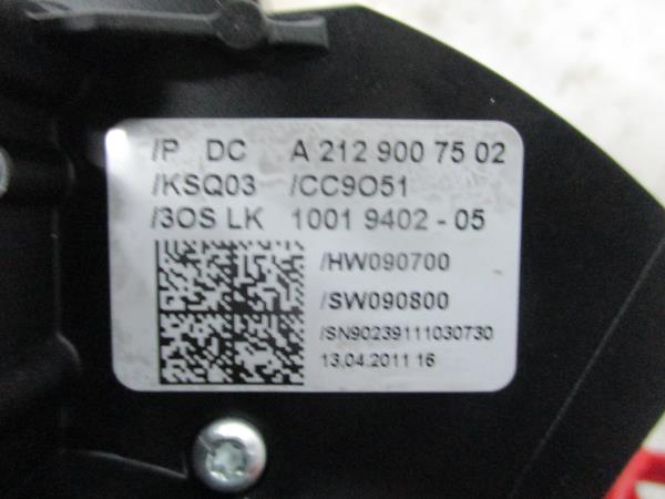 Conjunto / manetes de luzes e limpa vidros MERCEDES-BENZ Classe C (W204) Imagem-5