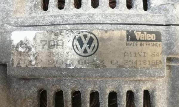 Alternador VOLKSWAGEN Polo (6N) Imagem-2