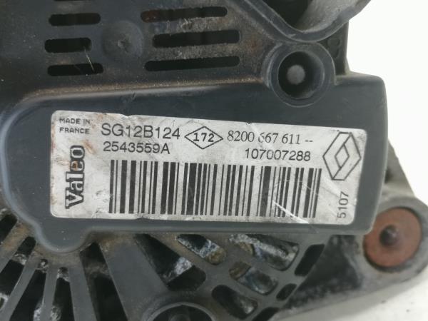 Alternador RENAULT Megane II (BM0/1_, CM0/1_) Imagem-5