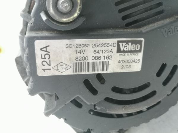 Alternador RENAULT Megane II (BM0/1_, CM0/1_) Imagem-3
