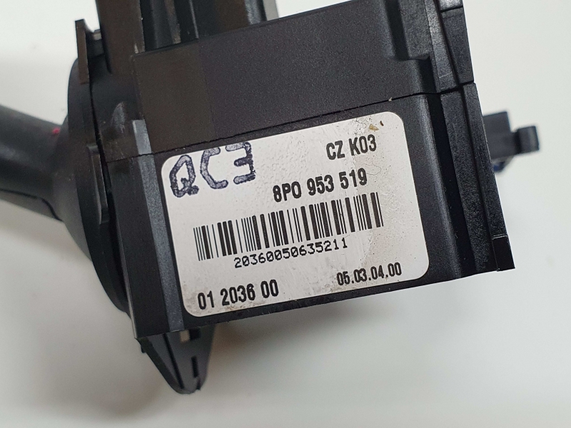 Conjunto / manetes de luzes e limpa vidros AUDI A3 (8P1) Imagem-3