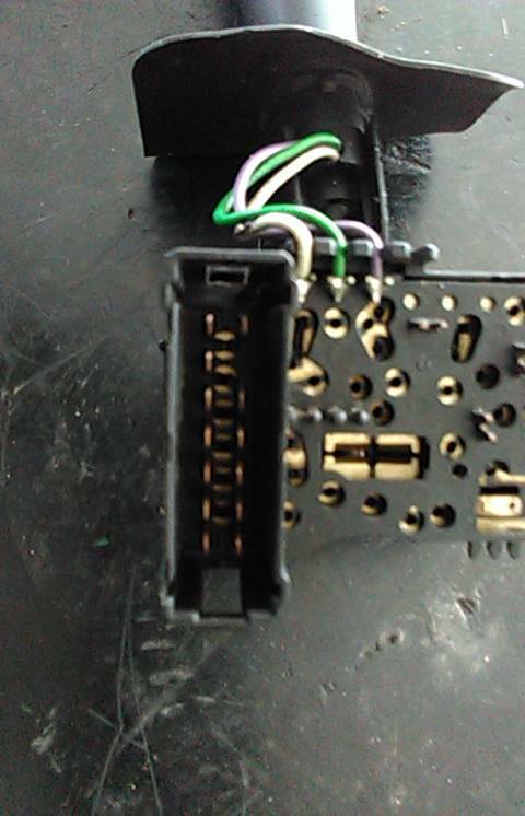 Conjunto / manetes de luzes e limpa vidros RENAULT Clio II (BB0/1/2_, CB0/1/2_) Imagem-1