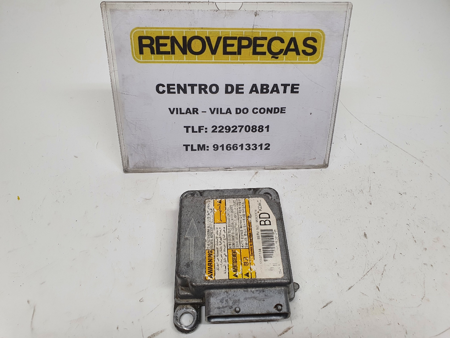 Centralina airbag CHEVROLET Matiz (M200, M250)