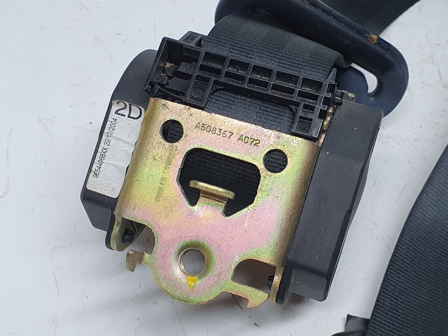 Right rear seatbelt PEUGEOT 206 SW (2E/K) Imagem-3