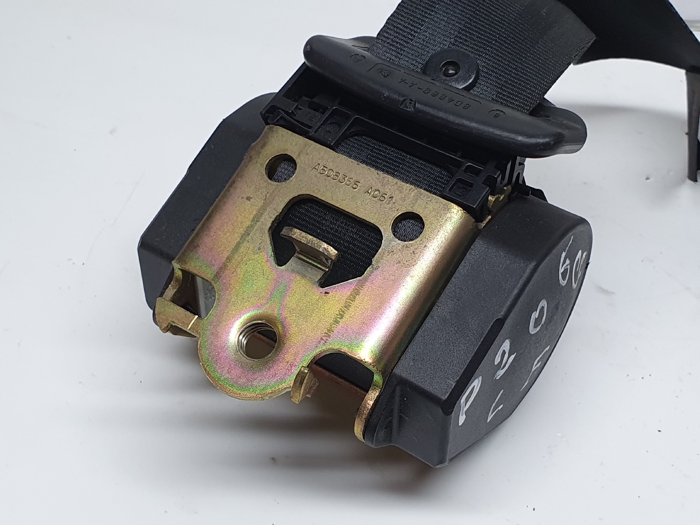 Left rear seatbelt PEUGEOT 206 CC (2D) Imagem-3