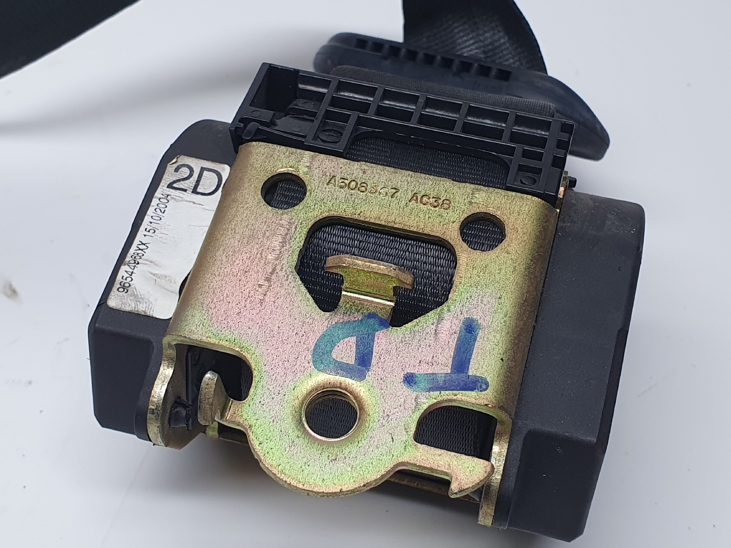 Right rear seatbelt PEUGEOT 206 SW (2E/K) Imagem-3