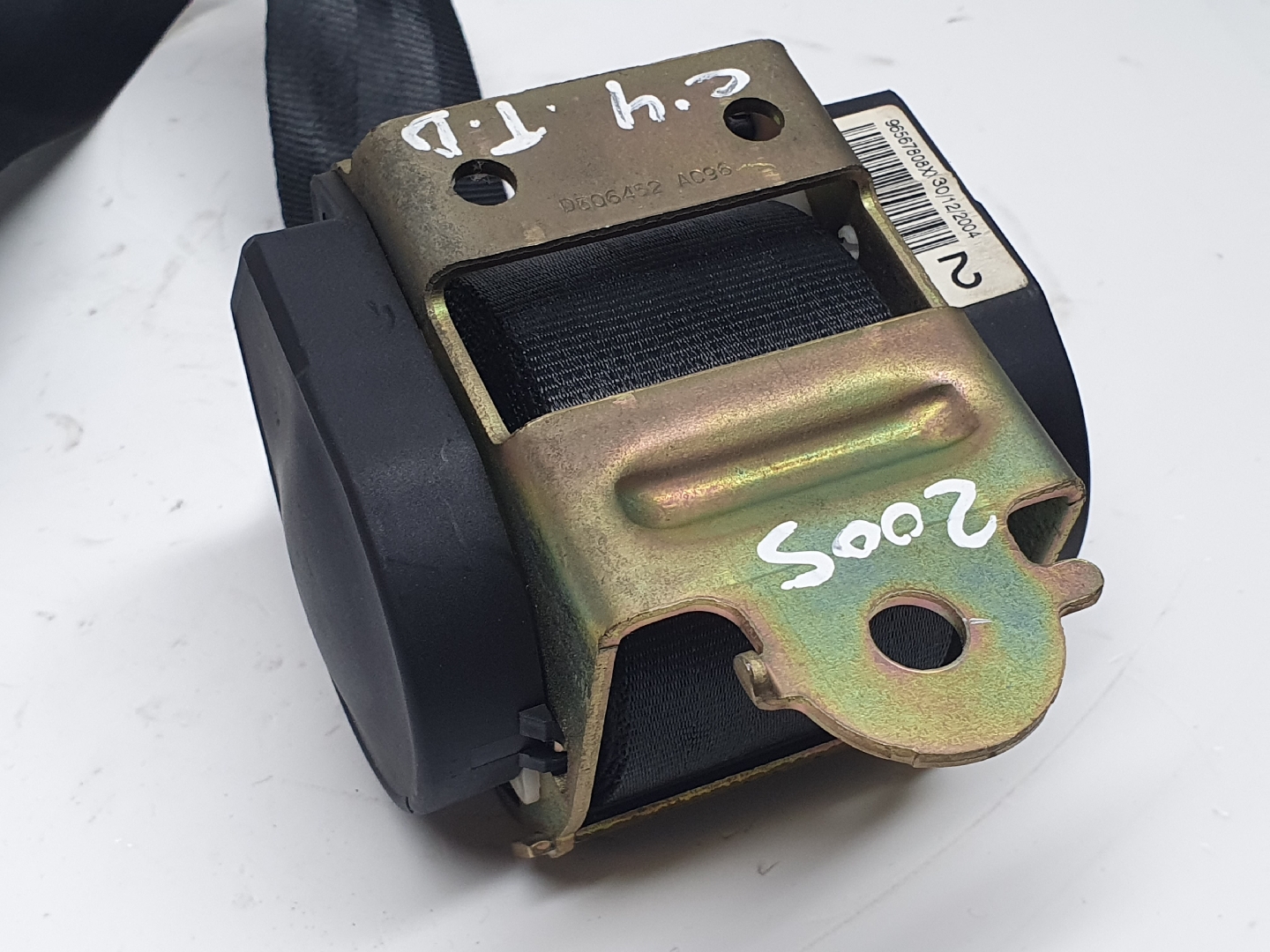 Right rear seatbelt CITROËN C4 I (LC_) Imagem-3
