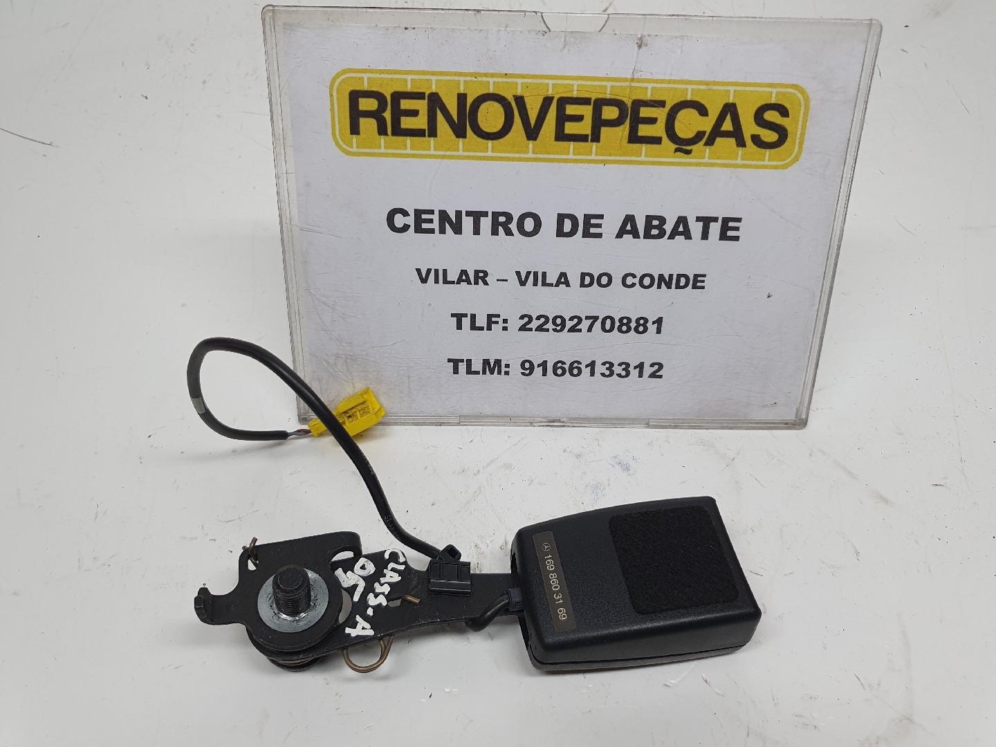 Hebilla de cinturón trasero izquierdo MERCEDES-BENZ Classe A (W169)