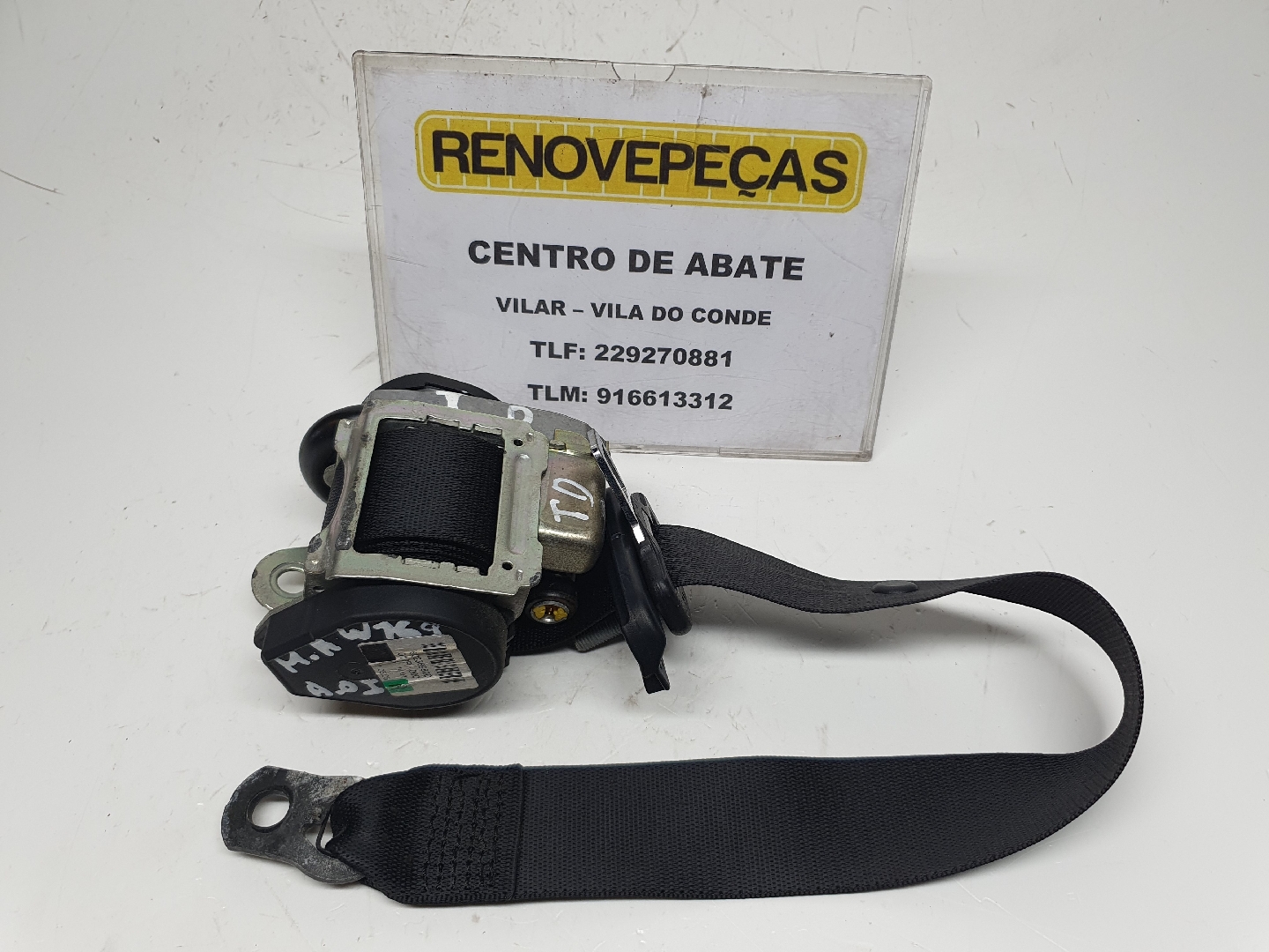 Right rear seatbelt MERCEDES-BENZ Classe A (W169)
