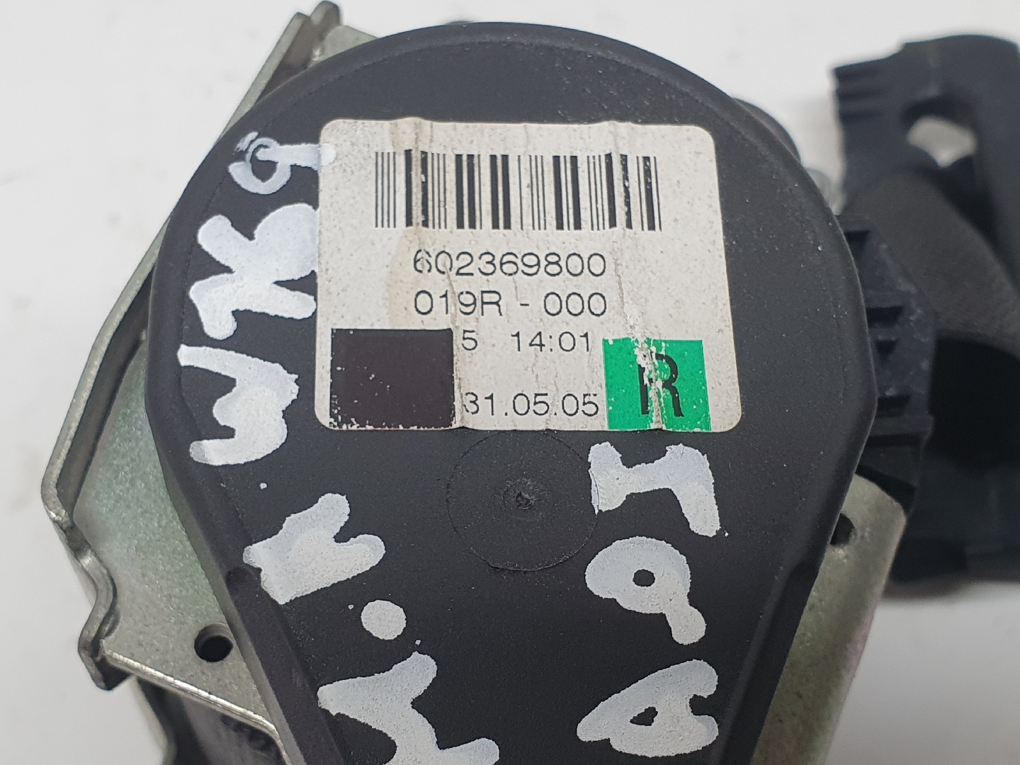 Right rear seatbelt MERCEDES-BENZ Classe A (W169) Imagem-5