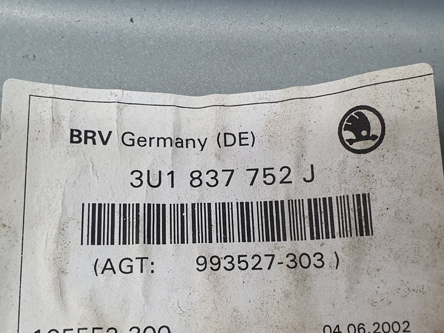 Elevador vidros frente direito SKODA Superb I Sedan (3U4) Imagem-1