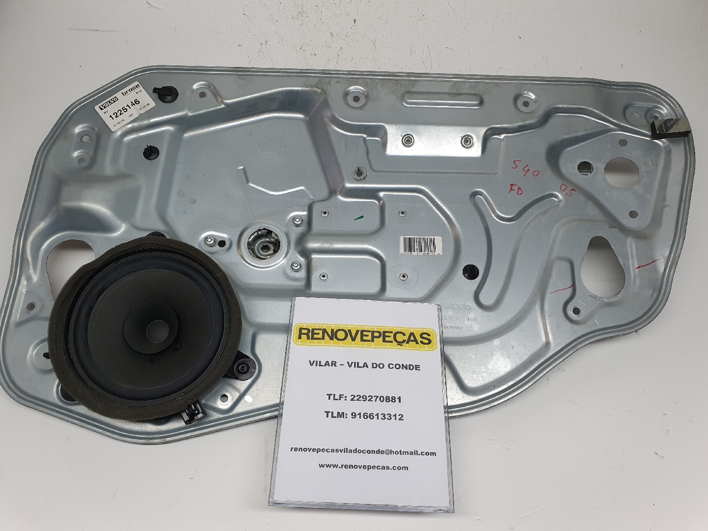 Elevador vidros frente direito VOLVO S40 II (MS)