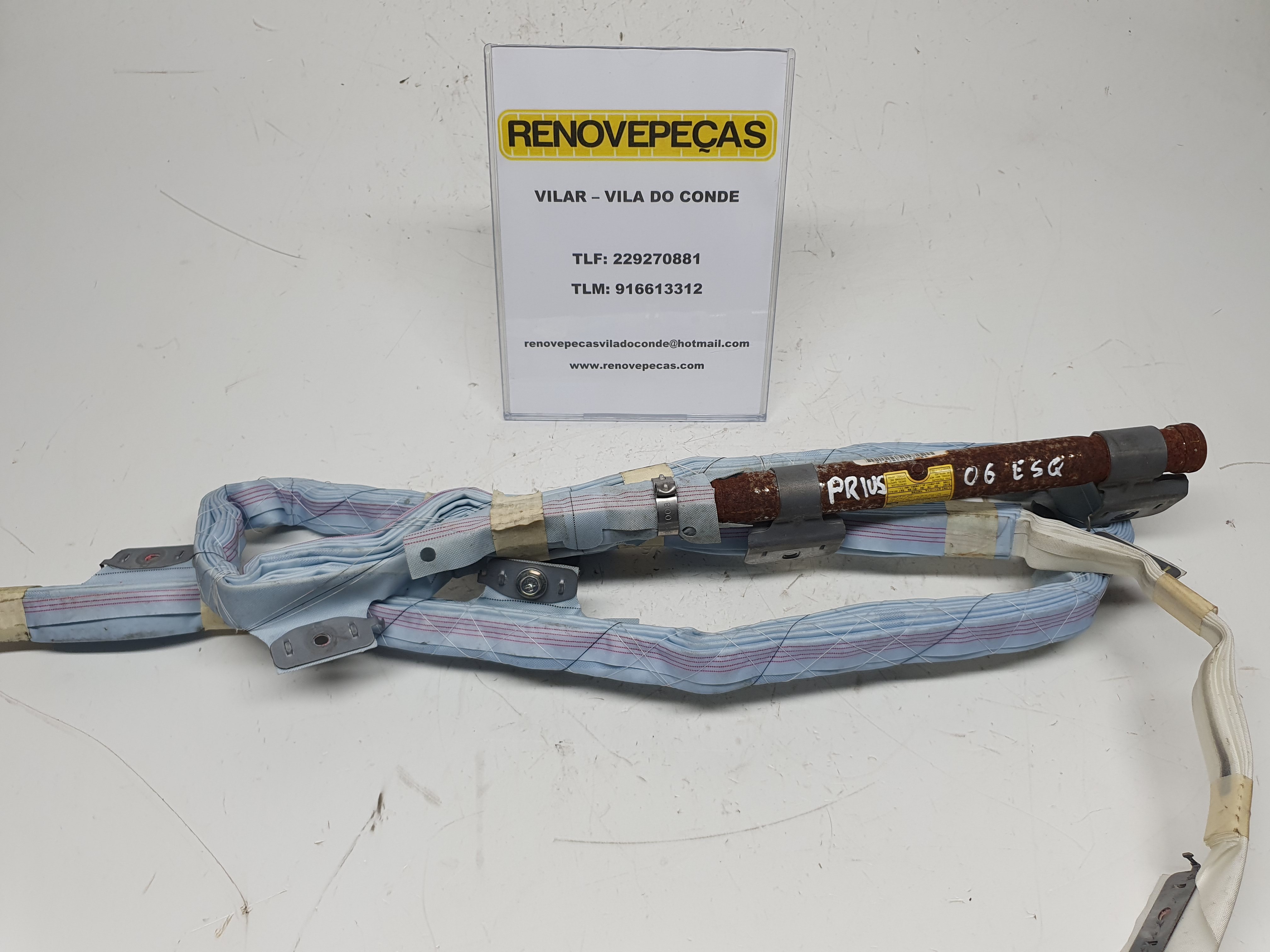 Airbag cortina esquerdo TOYOTA Prius Hatchback (_W2_)