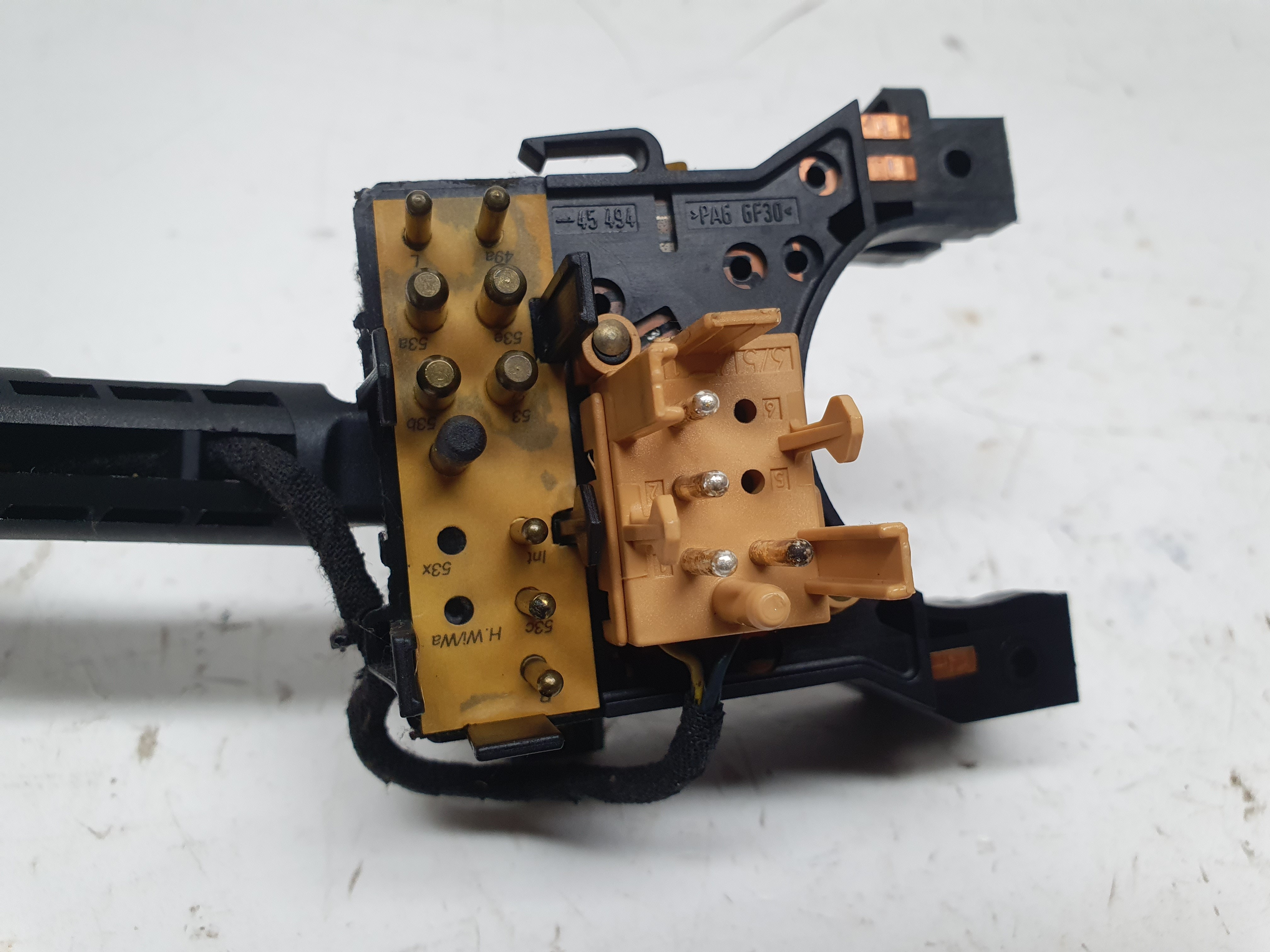 Conjunto / manetes de luzes e limpa vidros AUDI A4 (8D2, B5) Imagem-2