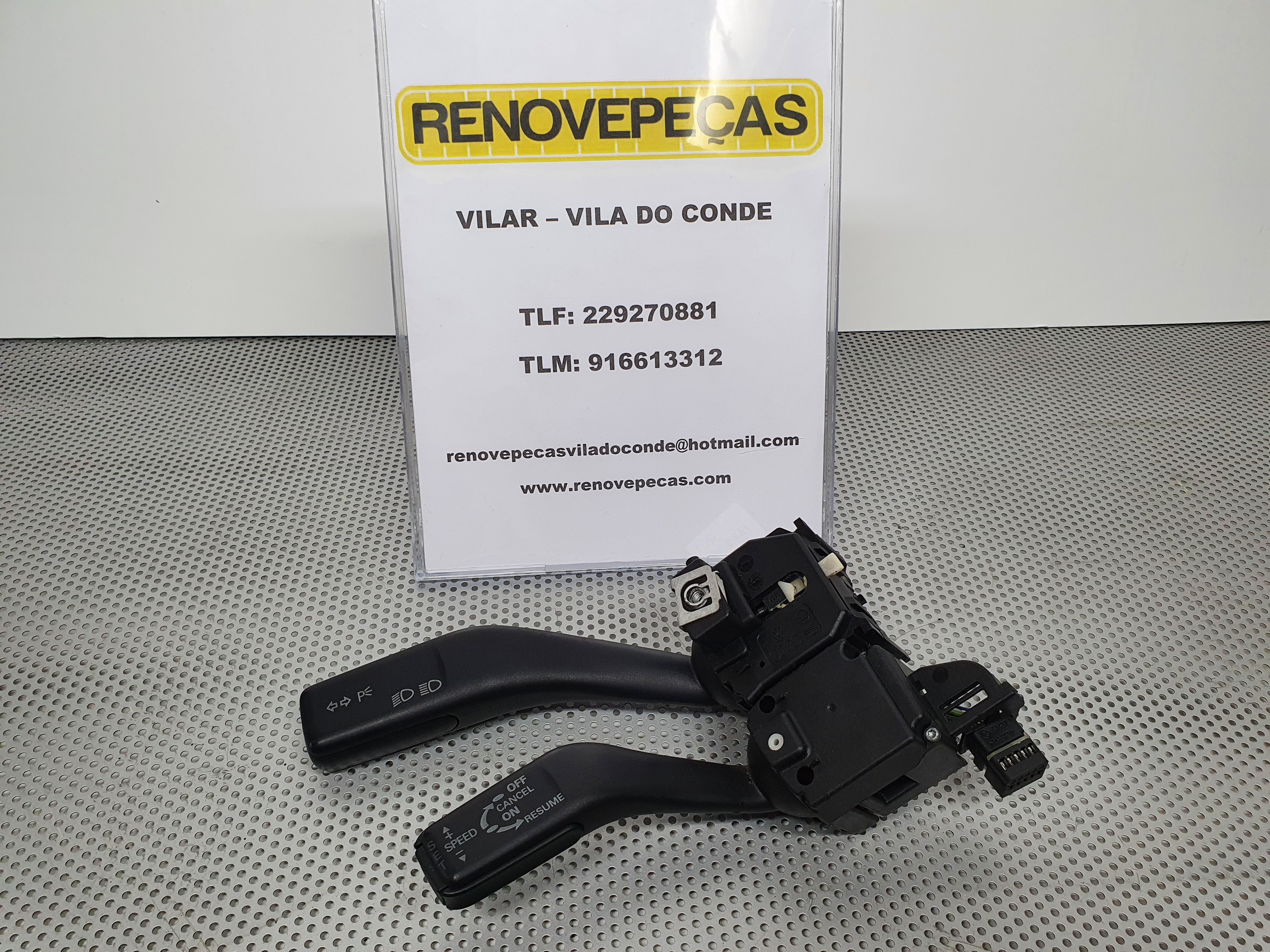 Conjunto / manetes de luzes e limpa vidros AUDI A3 (8P1)