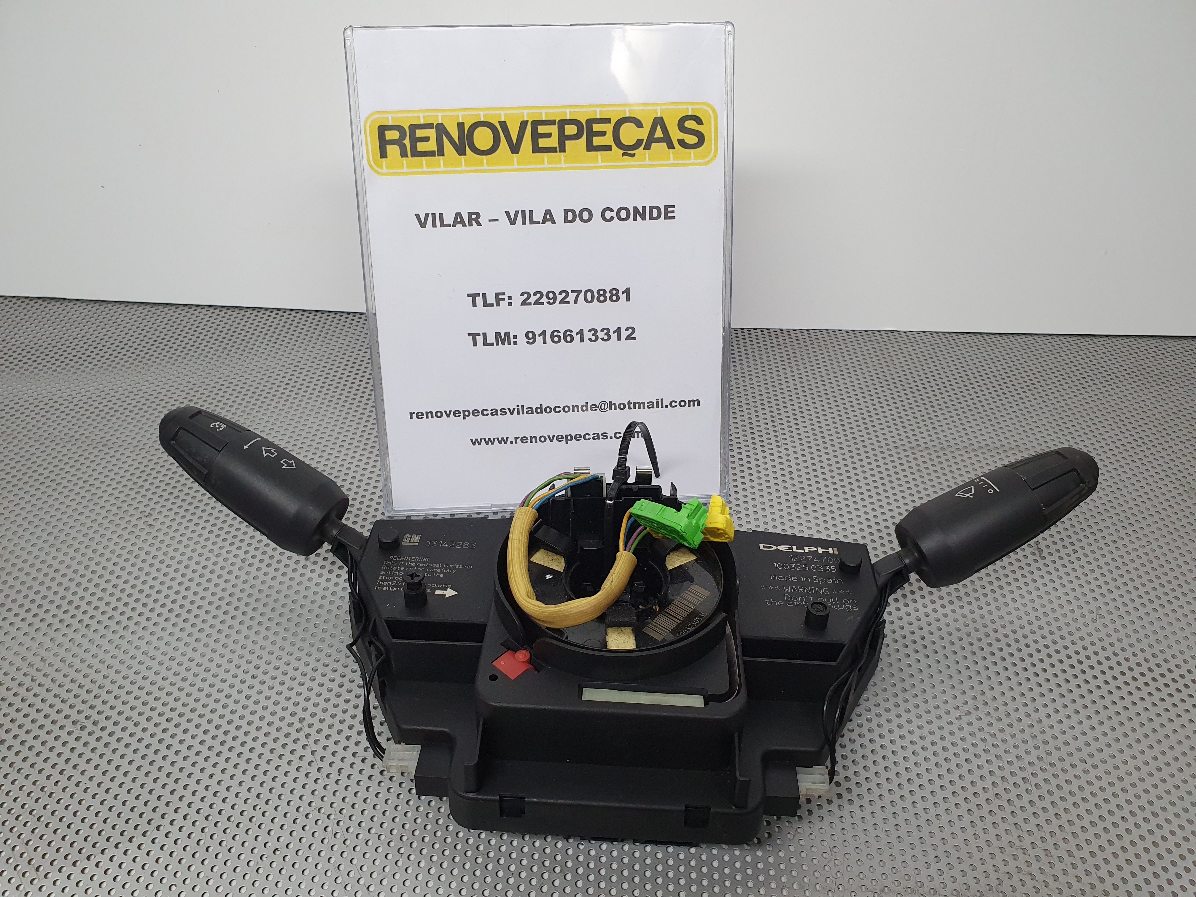 Conjunto / manetes de luzes e limpa vidros OPEL Corsa D