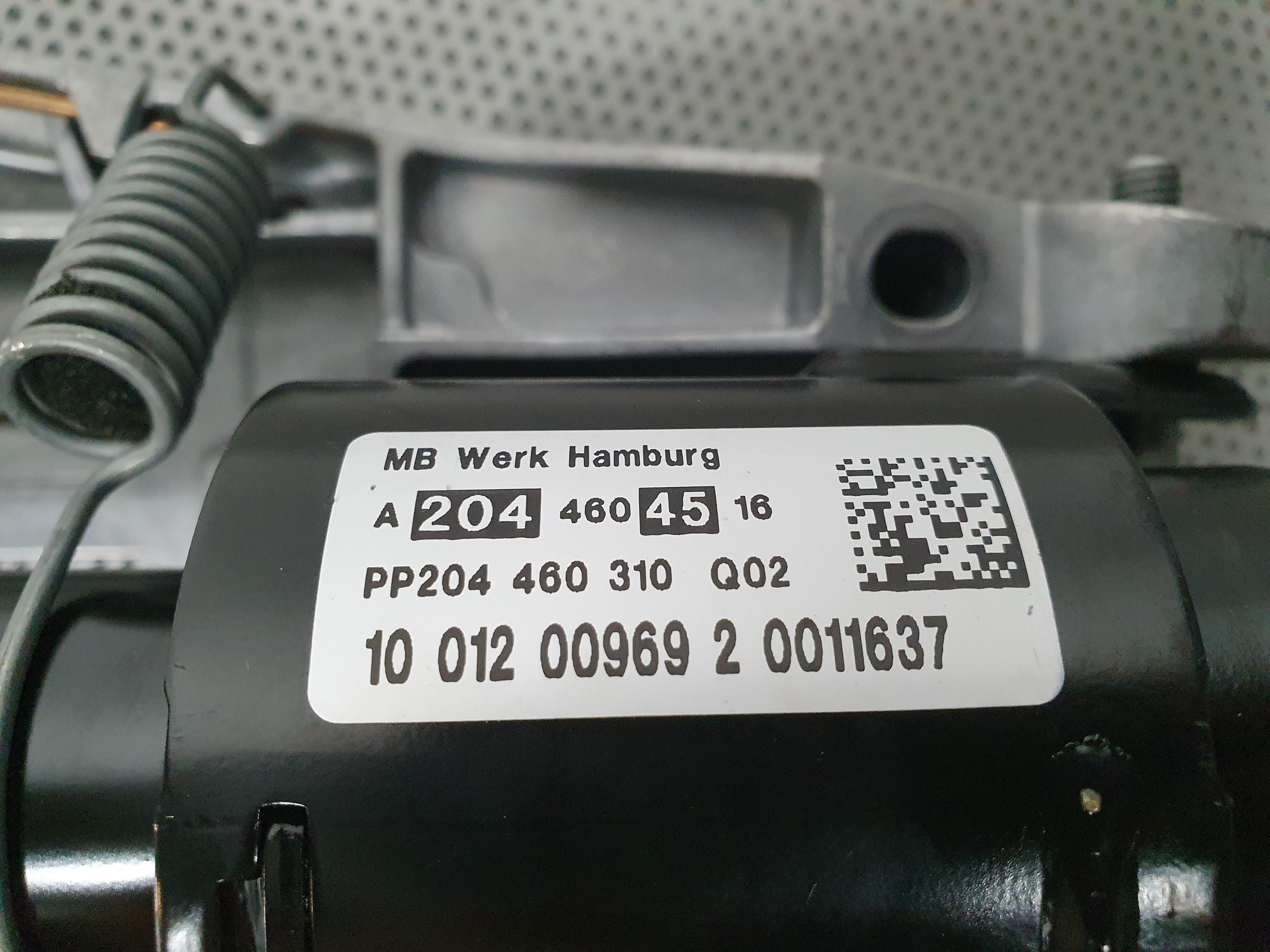 Columna de dirección MERCEDES-BENZ Classe C (W204) Imagem-3