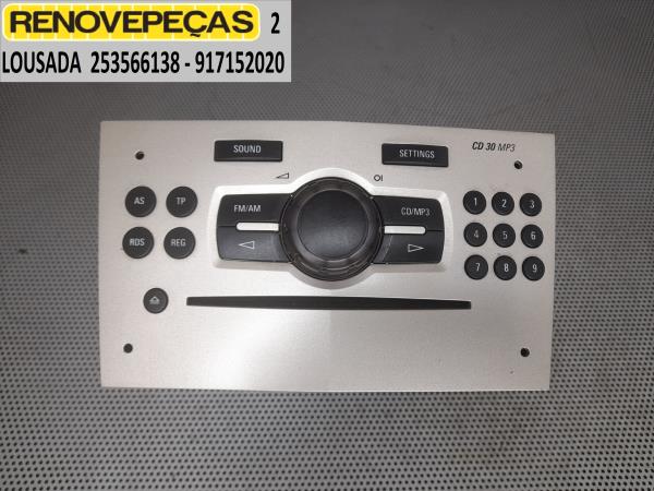 Rádio / auto-rádio OPEL Corsa D Imagem-0 Rádio / auto-rádio OPEL Corsa D Imagem-0