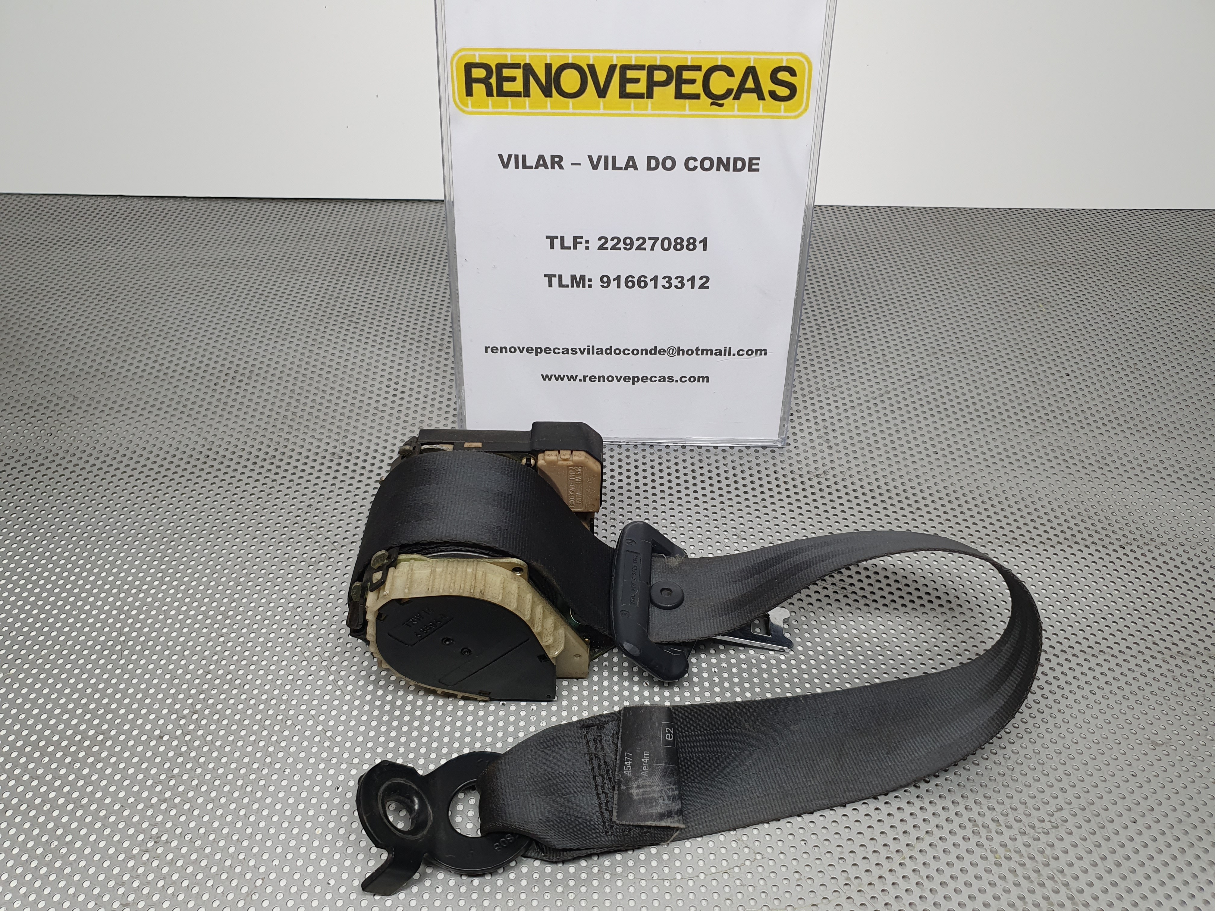 Cinto trás esquerdo RENAULT Clio II (BB0/1/2_, CB0/1/2_)