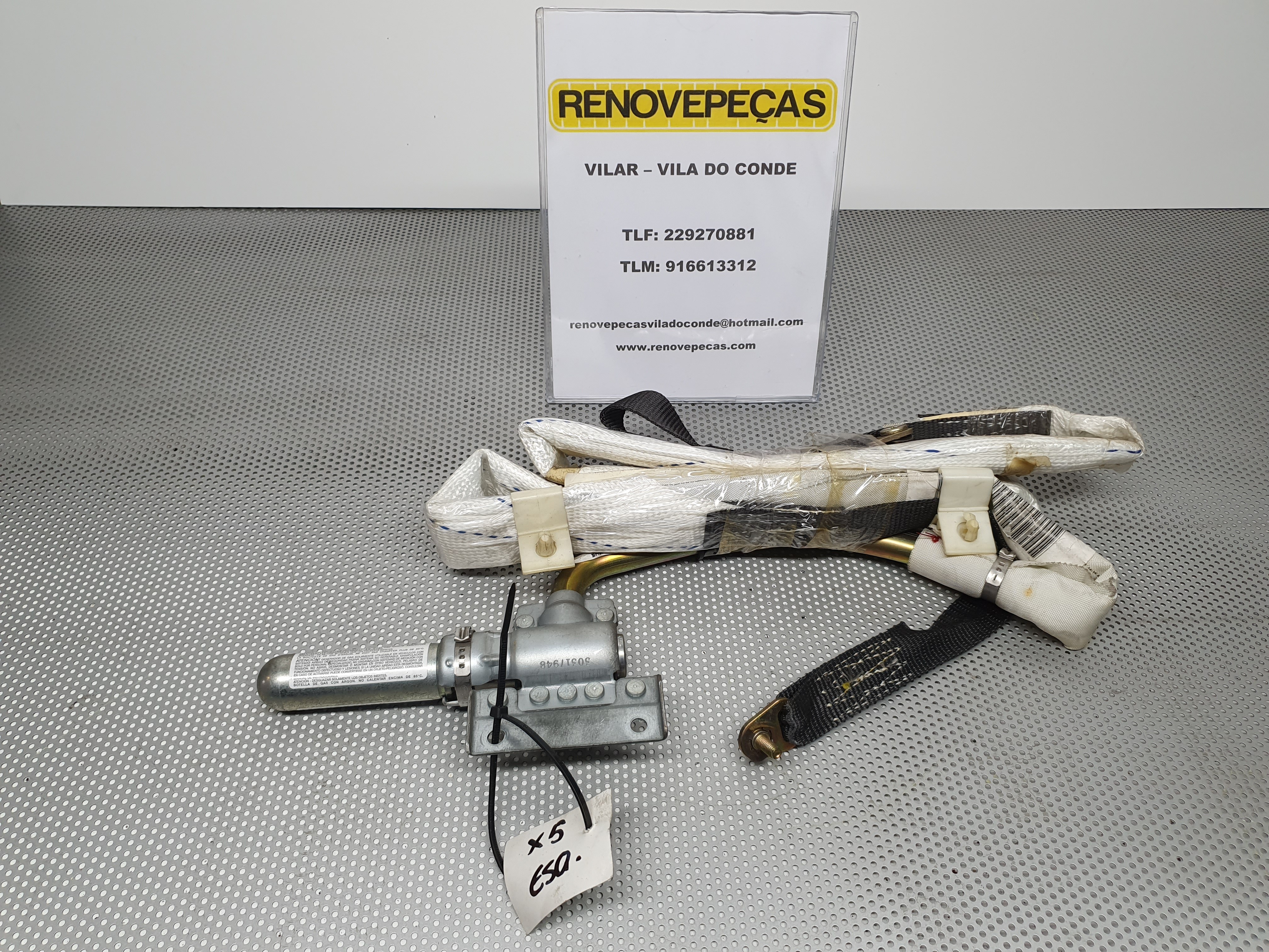 Airbag Rideau Guache BMW X5 (E53)