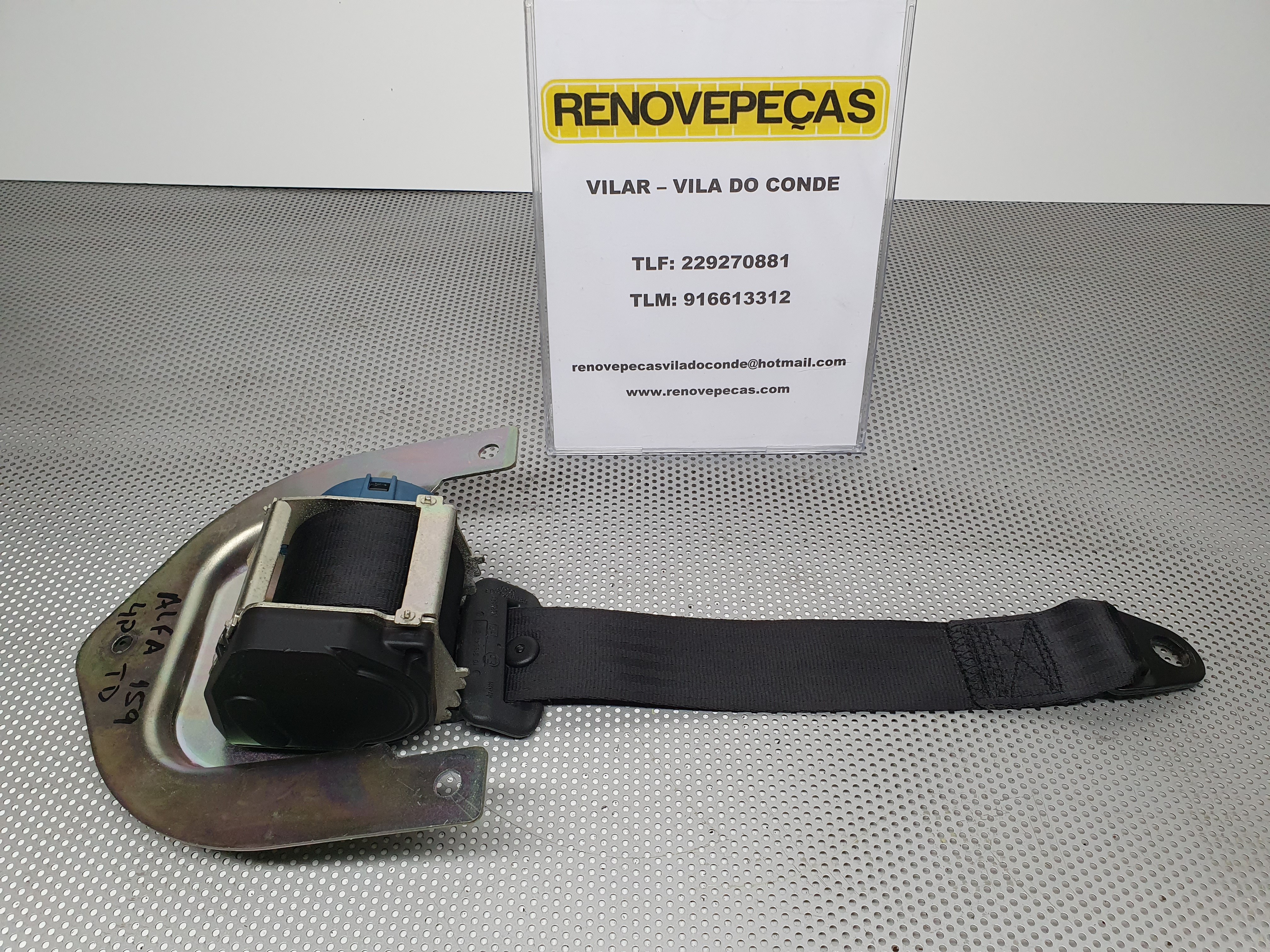 Right rear seatbelt ALFA ROMEO 159 (939_)