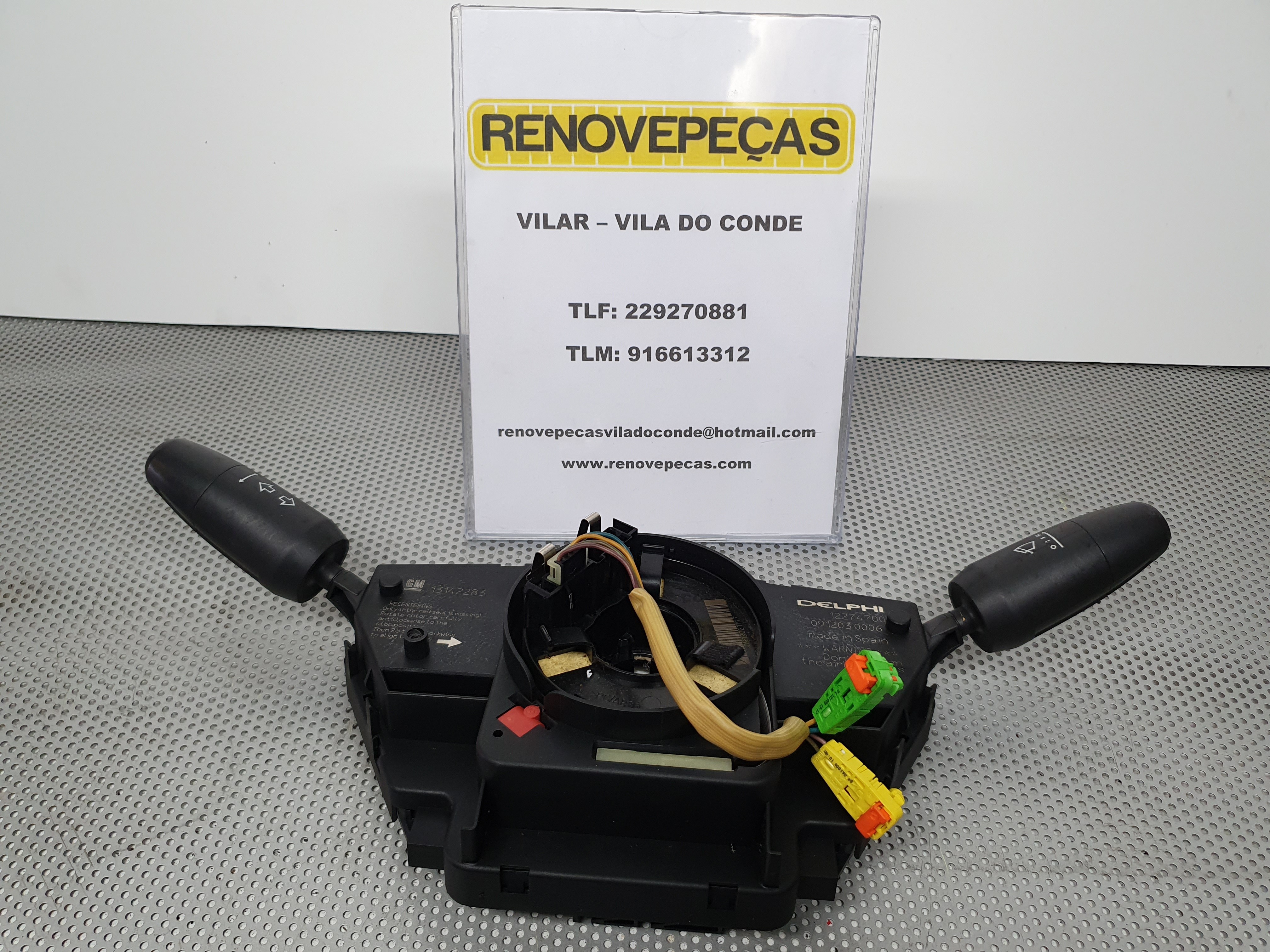 Conjunto / manetes de luzes e limpa vidros OPEL Corsa D