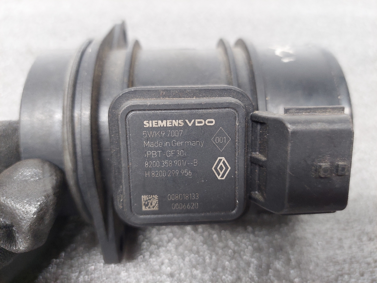 Medidor massa de ar / MAF RENAULT Clio III (BR0/1, CR0/1) Imagem-2