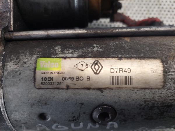 Motor de arranque RENAULT Laguna II (BG0/1_) Imagem-1