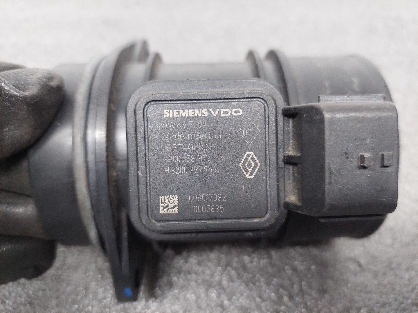 Medidor massa de ar / MAF RENAULT Clio III (BR0/1, CR0/1) Imagem-2