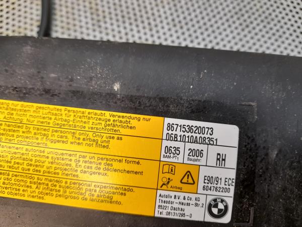 Airbag Droite BMW 3 (E90) Imagem-4 Airbag Droite BMW 3 (E90) Imagem-4