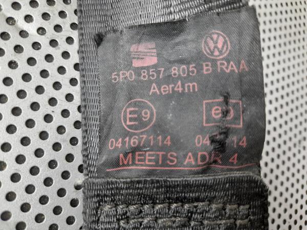 Left rear seatbelt SEAT Altea (5P1) Imagem-4