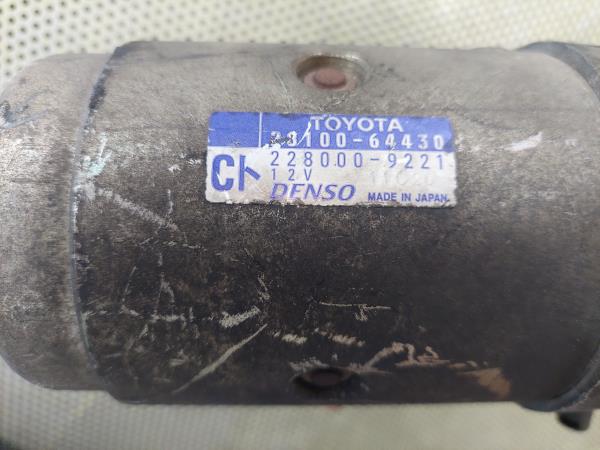 Motor de arranque TOYOTA Corolla Hatchback (_E12_) Imagem-2