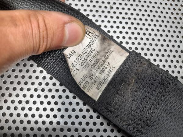 Right rear seatbelt NISSAN Qashqai/Qashqai+2 I (J10, JJ10) Imagem-6