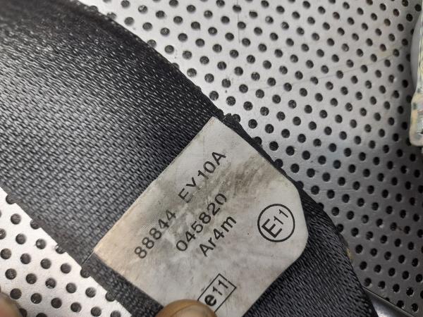 Right rear seatbelt NISSAN Qashqai/Qashqai+2 I (J10, JJ10) Imagem-7