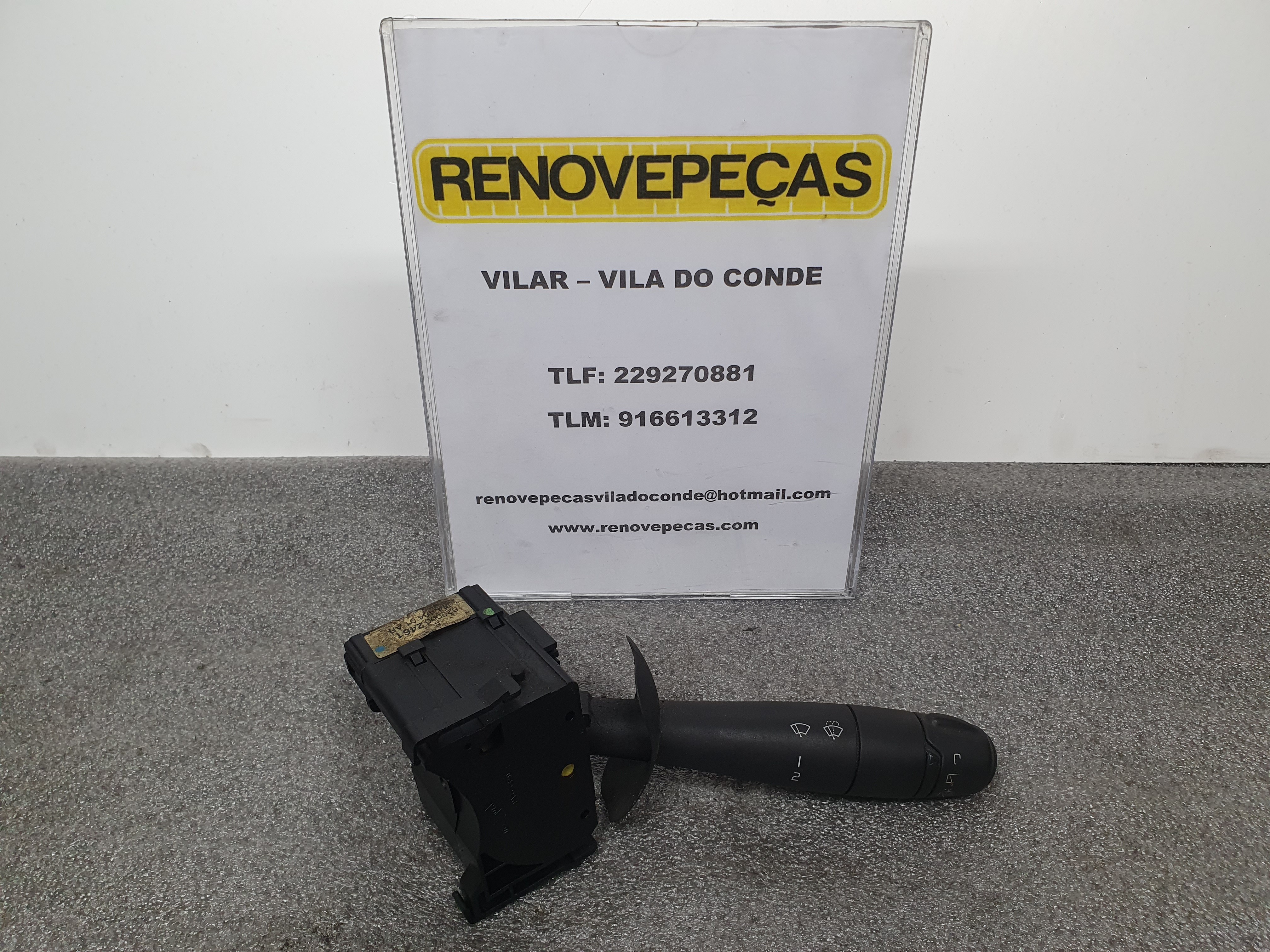 Conjunto / manetes de luzes e limpa vidros RENAULT Laguna II Break (KG0/1_) Imagem-9