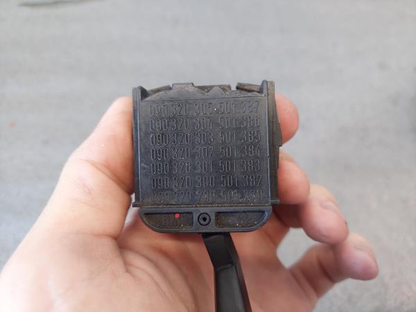 Conjunto / manetes de luzes e limpa vidros OPEL Corsa A Imagem-2