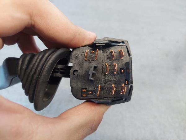 Conjunto / manetes de luzes e limpa vidros OPEL Corsa B Imagem-2