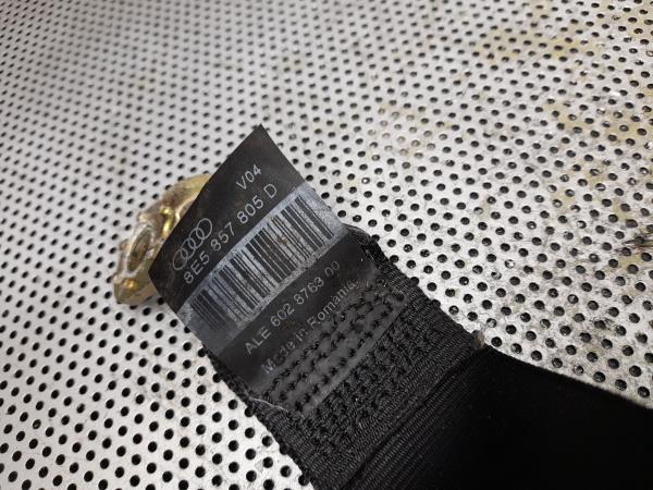 Right rear seatbelt AUDI A4 Avant (8ED, B7) Imagem-4