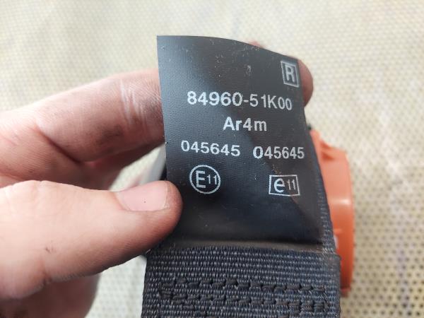 Right rear seatbelt OPEL Agila B (H08) Imagem-1