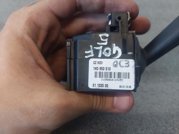 Conjunto / manetes de luzes e limpa vidros VOLKSWAGEN Golf V (1K1) Imagem-3