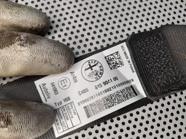 Left rear seatbelt ALFA ROMEO Mito (955_) Imagem-6