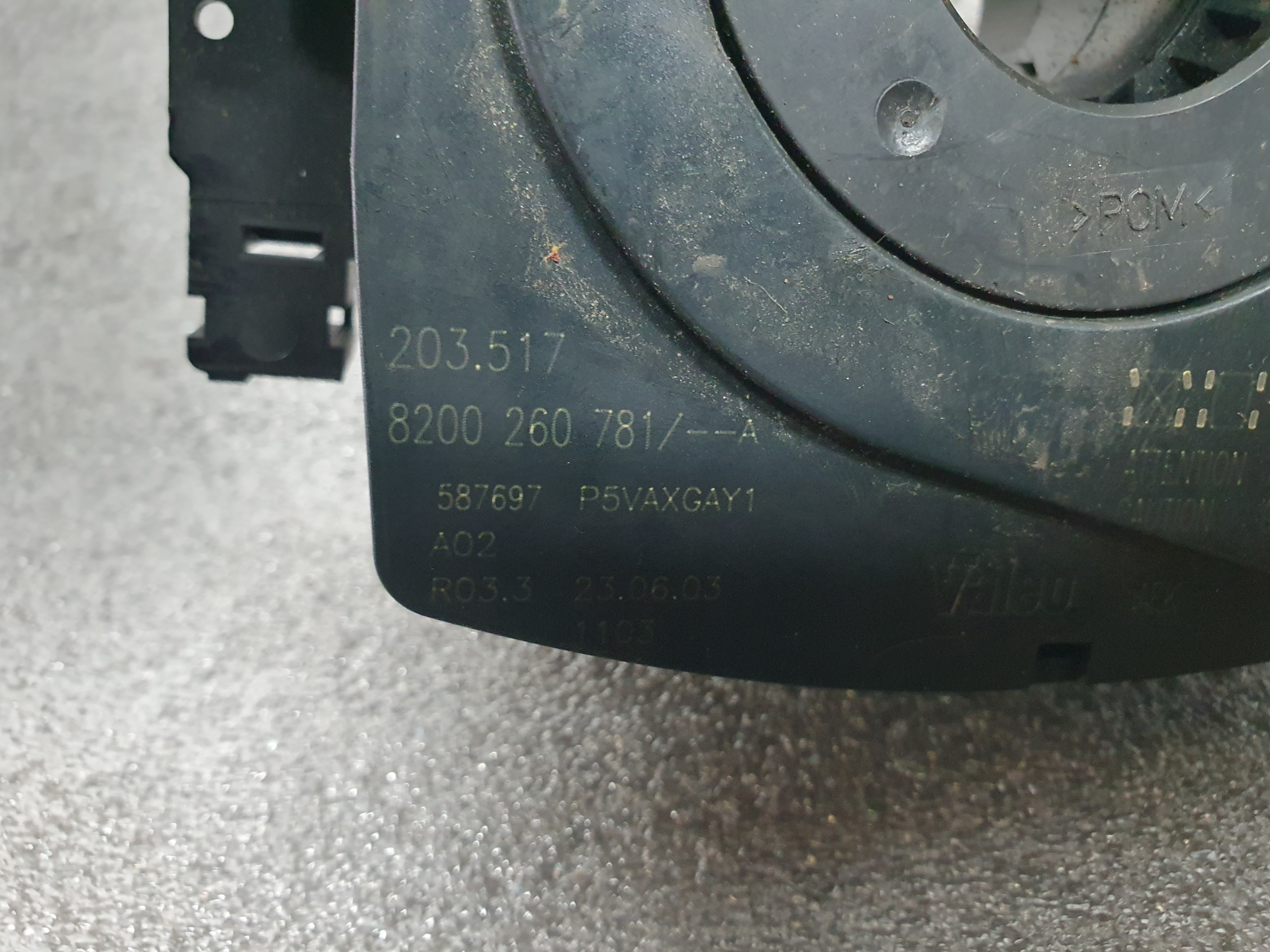 Conjunto / manetes de luzes e limpa vidros RENAULT Laguna II Break (KG0/1_) Imagem-7