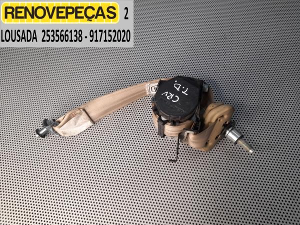 Left rear seatbelt HONDA CR-V III (RE_)