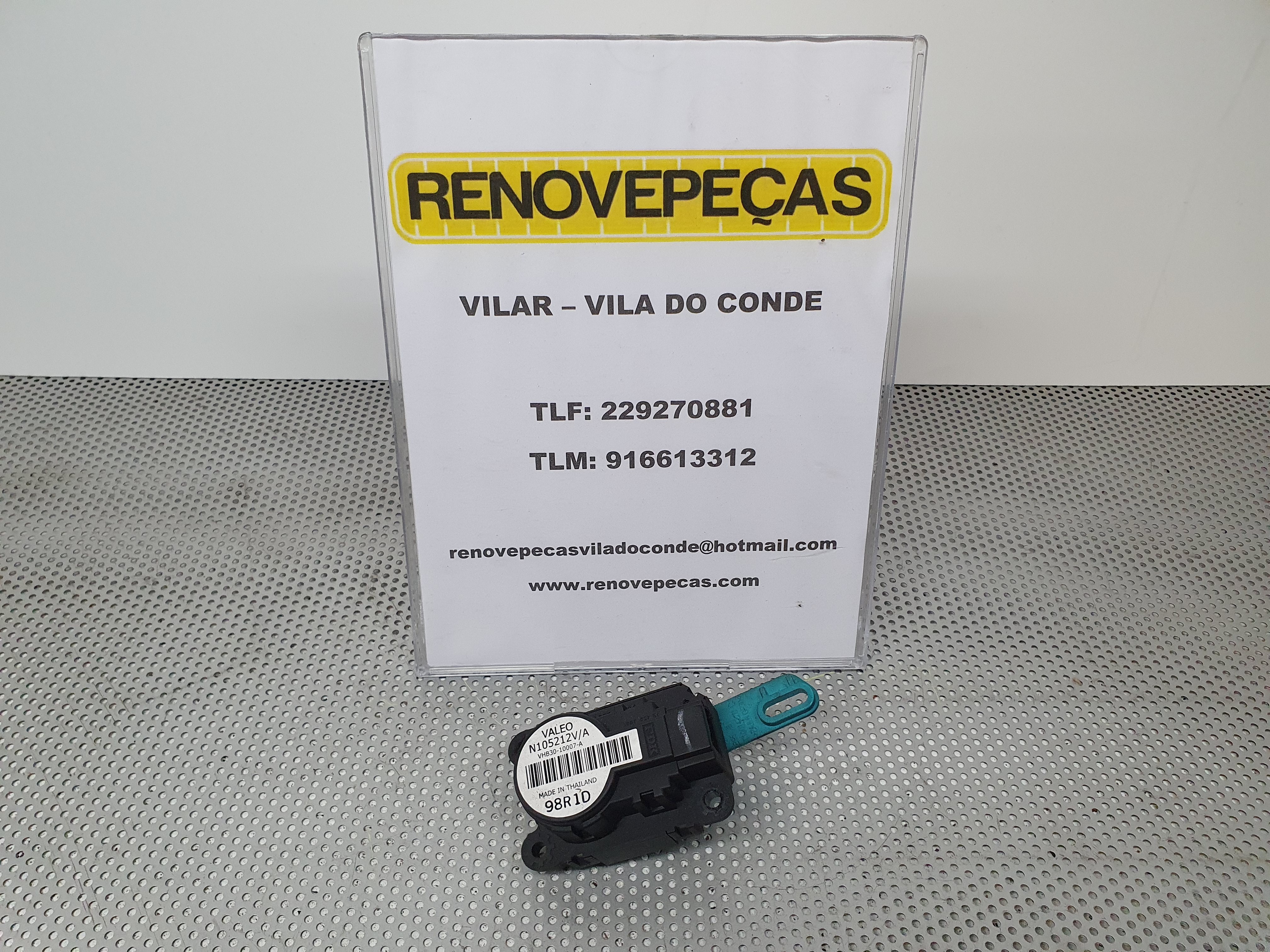 Motor del compuerta de la calefacción RENAULT Megane III (BZ0_)