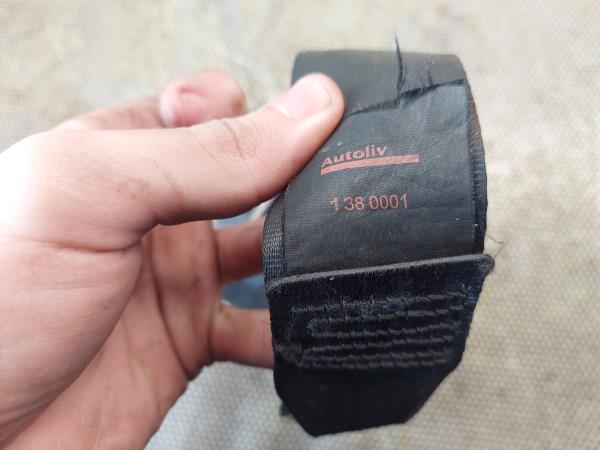 Right rear seatbelt PEUGEOT 206 CC (2D) Imagem-1