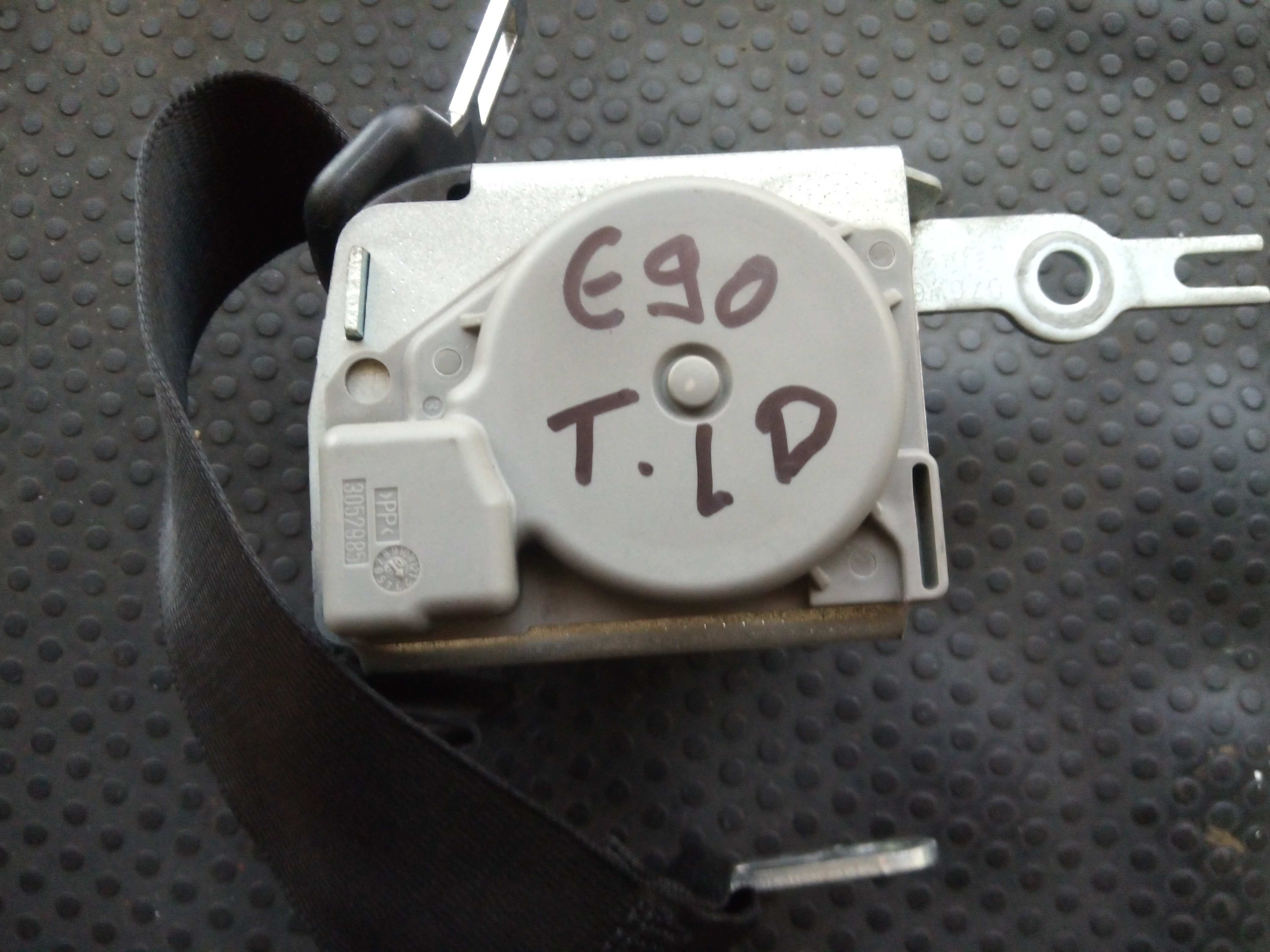 Right rear seatbelt BMW 3 (E90)