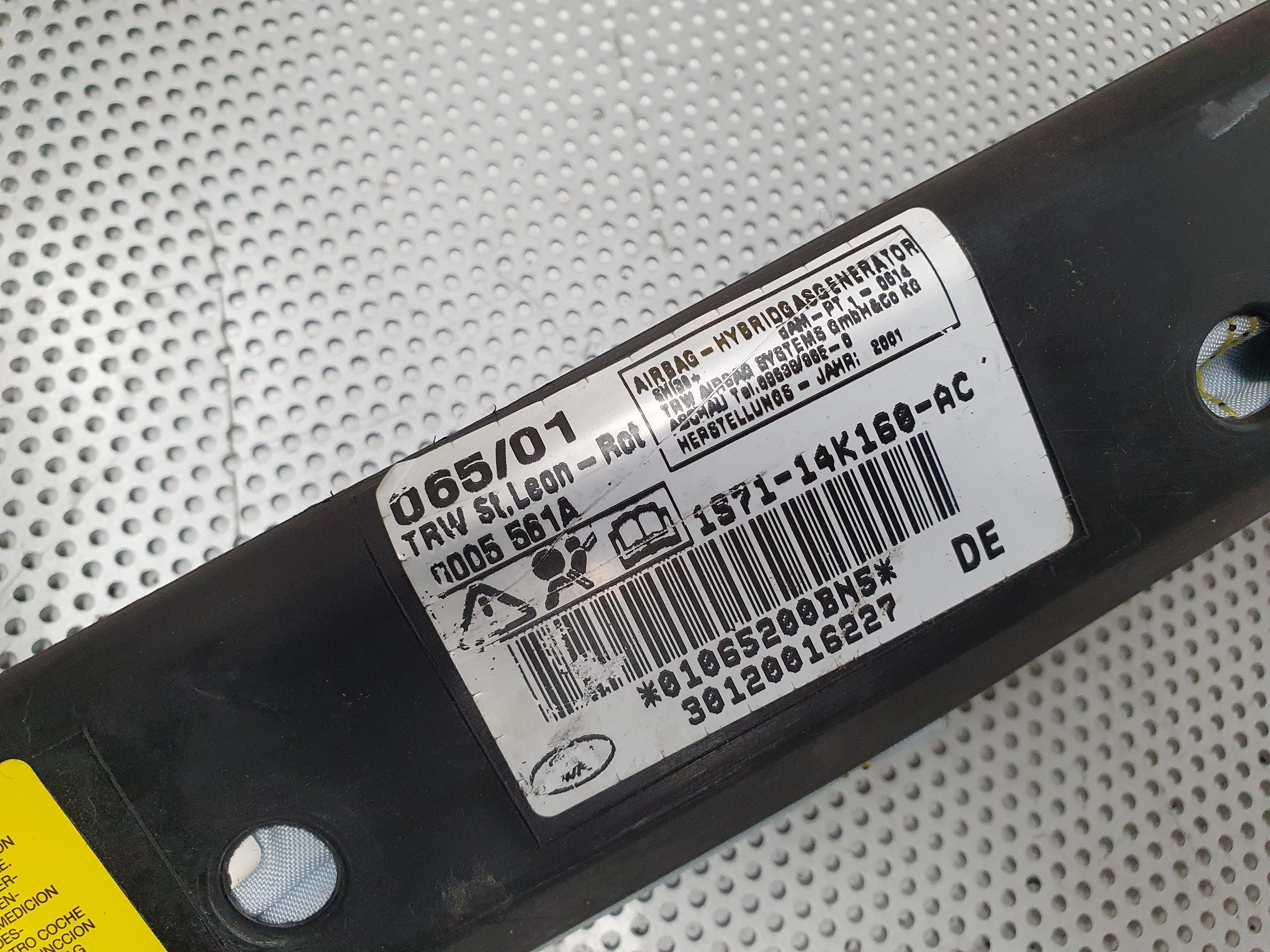Airbag cortina direito FORD Mondeo III (B5Y) Imagem-4 Airbag cortina direito FORD Mondeo III (B5Y) Imagem-4