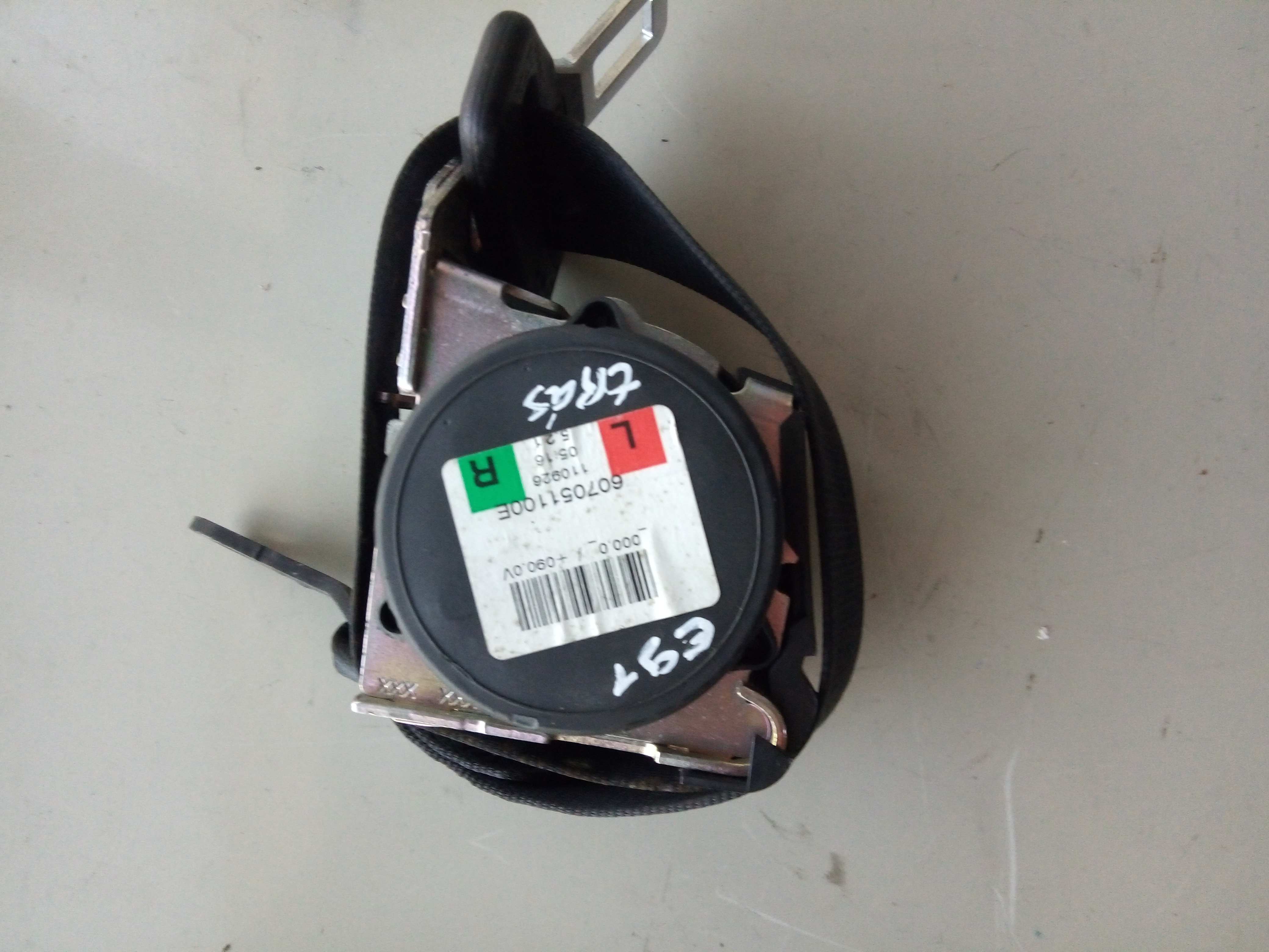 Left rear seatbelt BMW 3 Touring (E91)